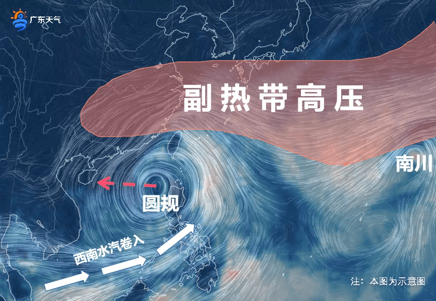 台风圆规逼近广东省，一场风雨中的坚守与准备